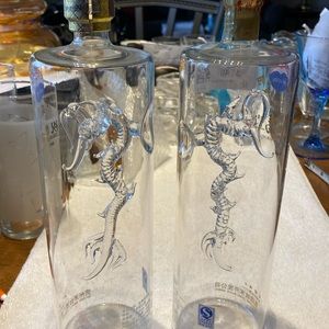 Dragon Decanters11.75 tall. Excellent condition
